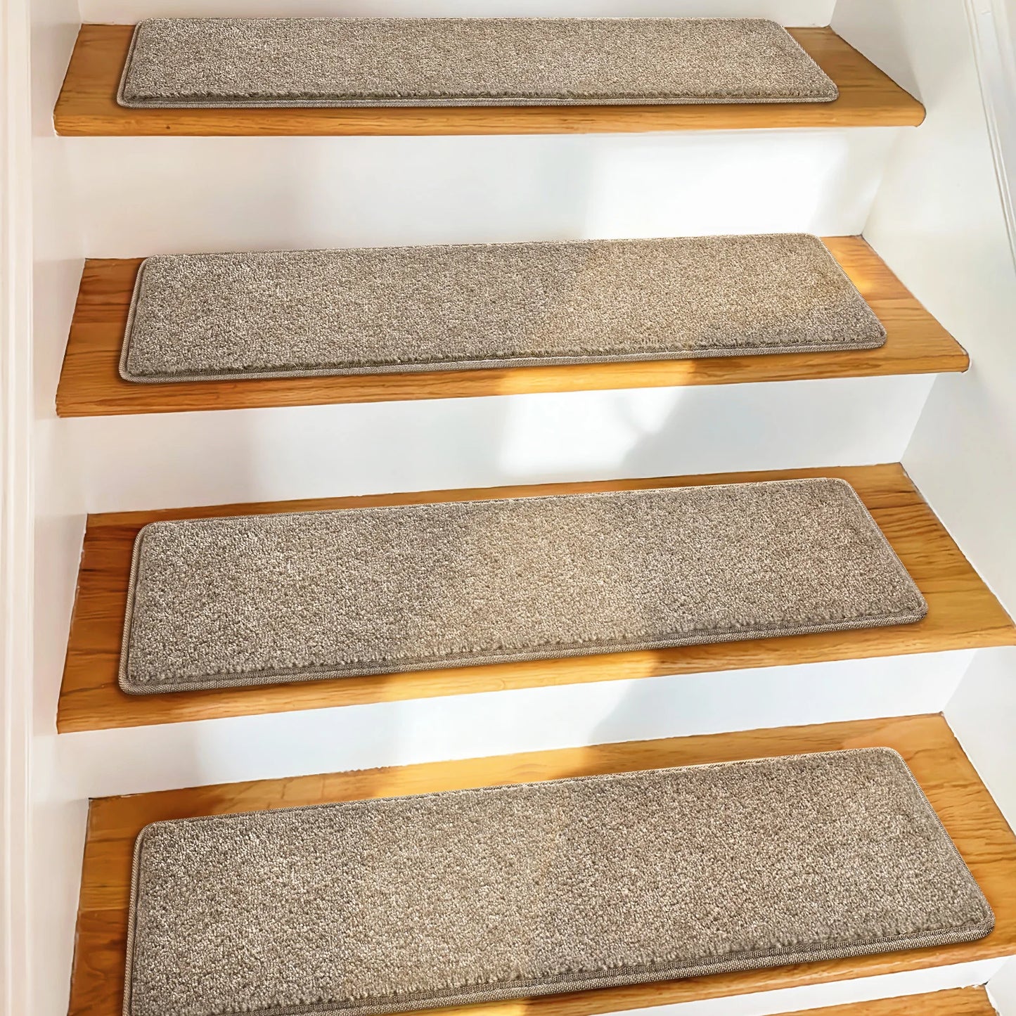 Carpet Stair Treads Non Slip Indoor Protectors Washable Reusable