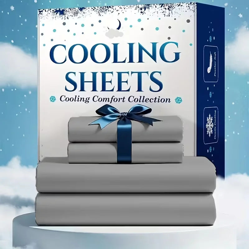 Bamboo Cooling Sheet Set For Children, Breathable And Comfortable