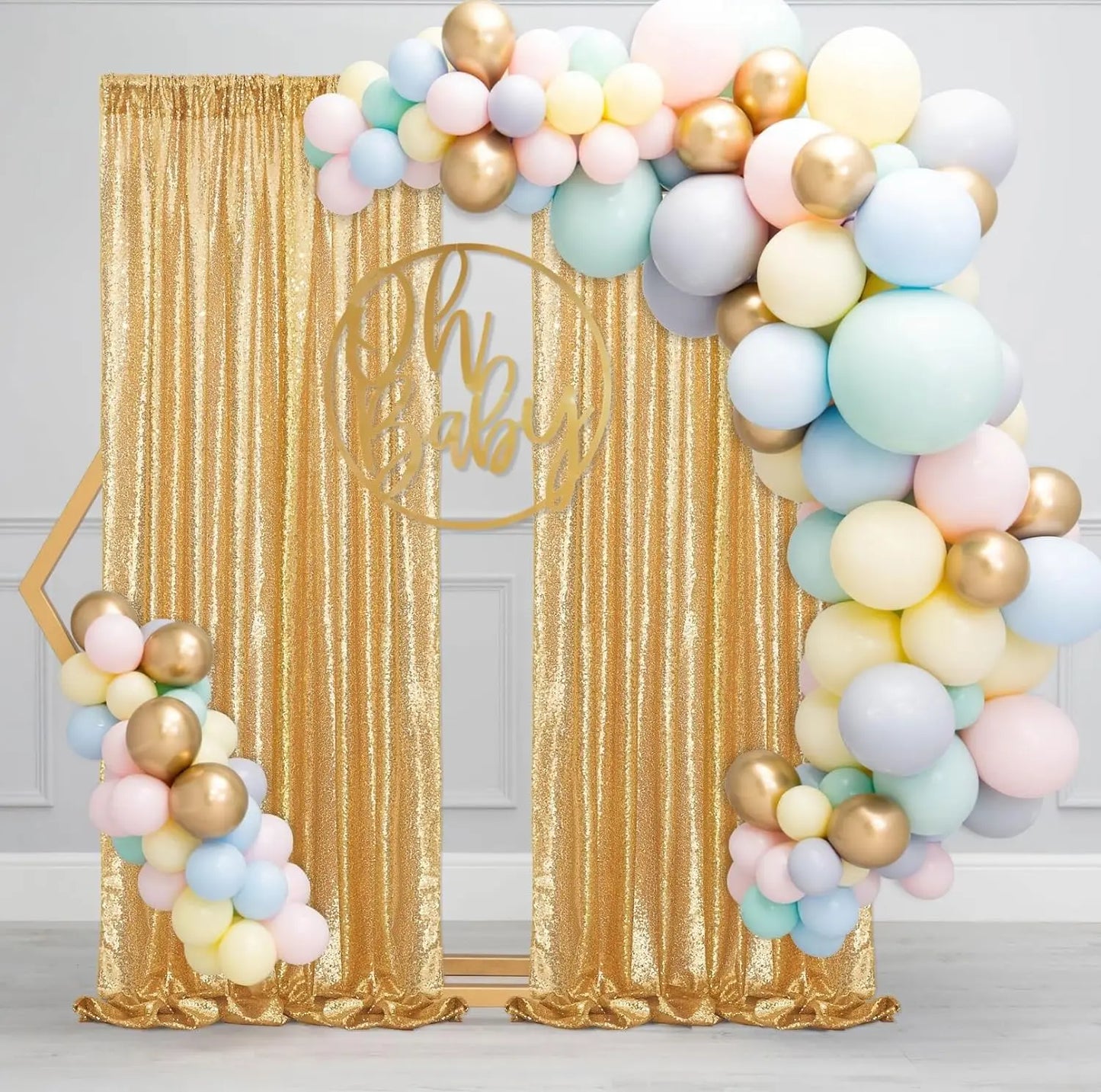 Sequin Backdrop Curtains Panels For Photography And Events