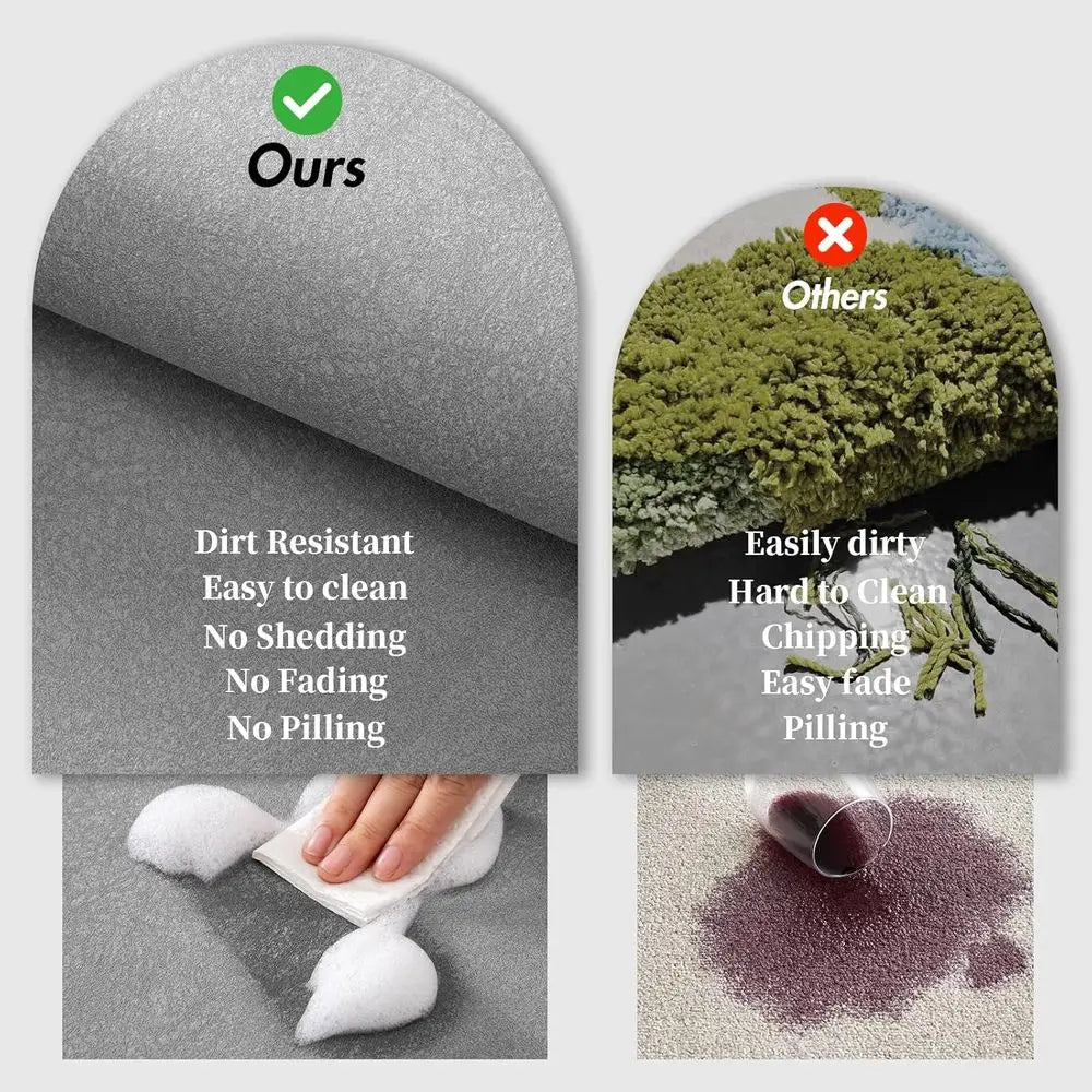 Absorbent Diatomite Stone Bath Mat Non Slip Rubber Backed