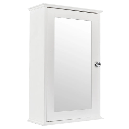 Single Door Mirror Indoor Bathroom Wall Mounted Cabinet