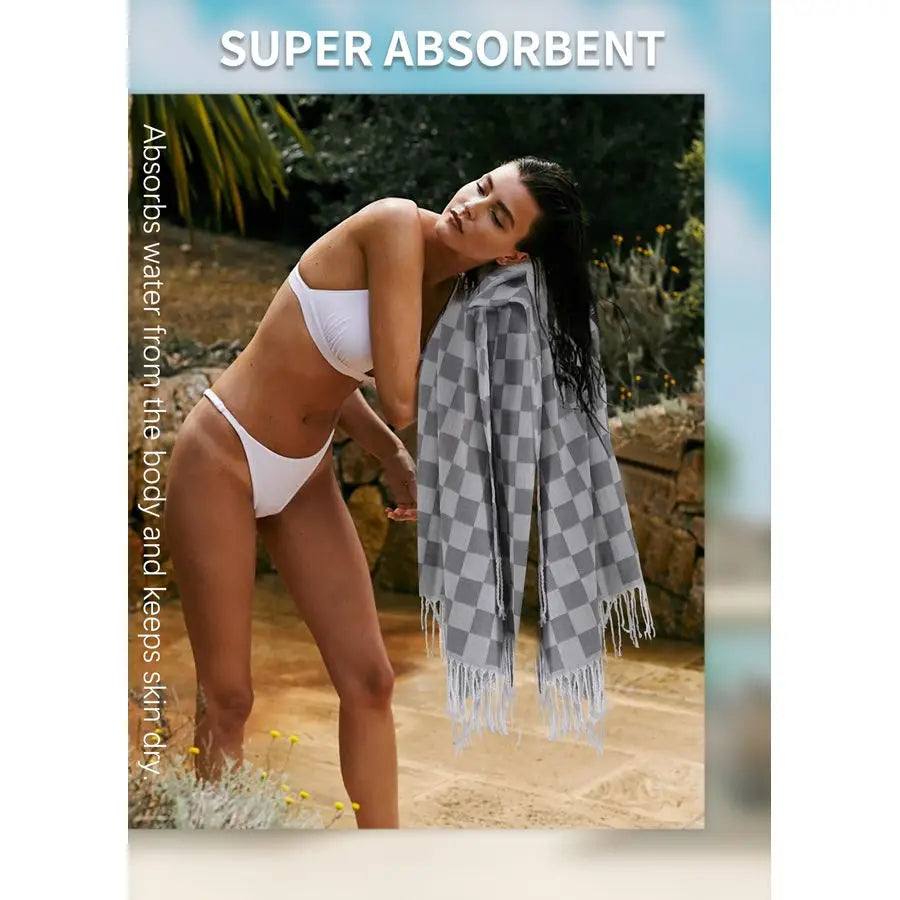 Turkish Beach Towel Set Pack Quick Dry Bath Towels Multipack
