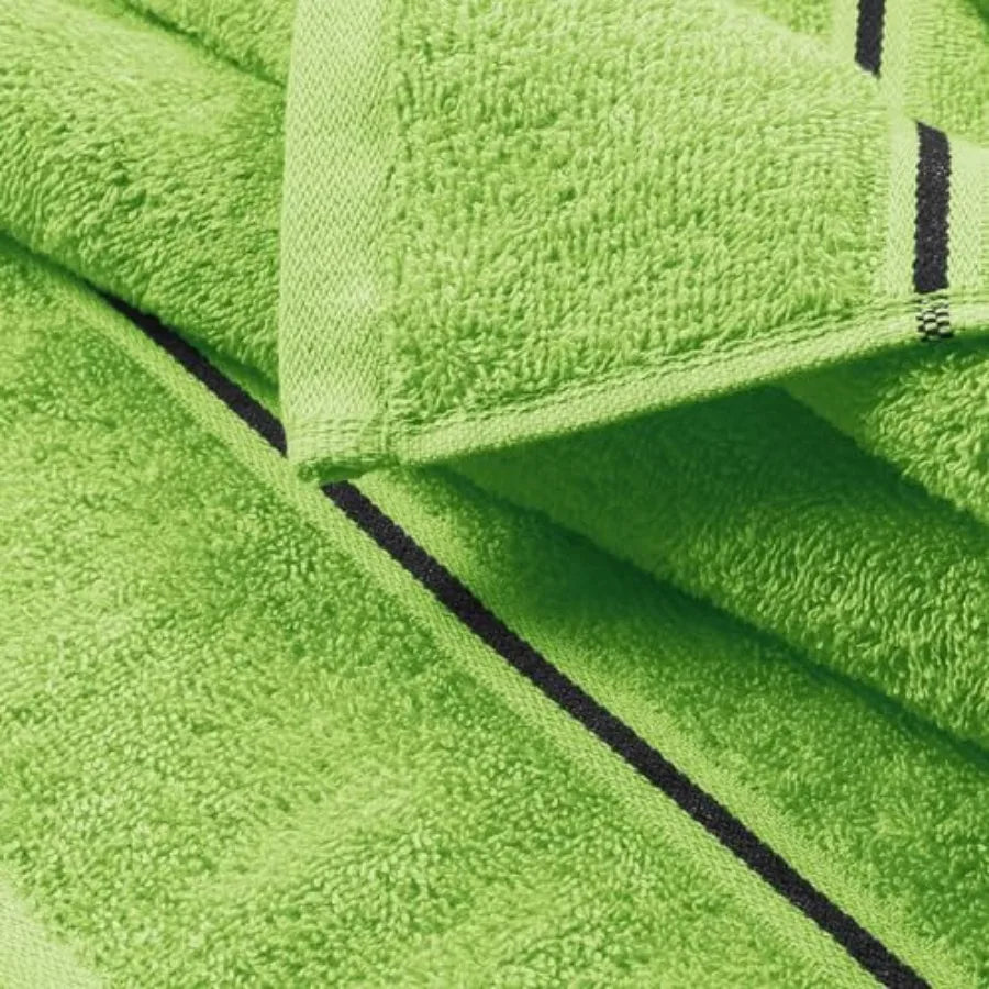 Ultra Soft Bamboo Towel Set Six-Piece Bath Hand Washcloths