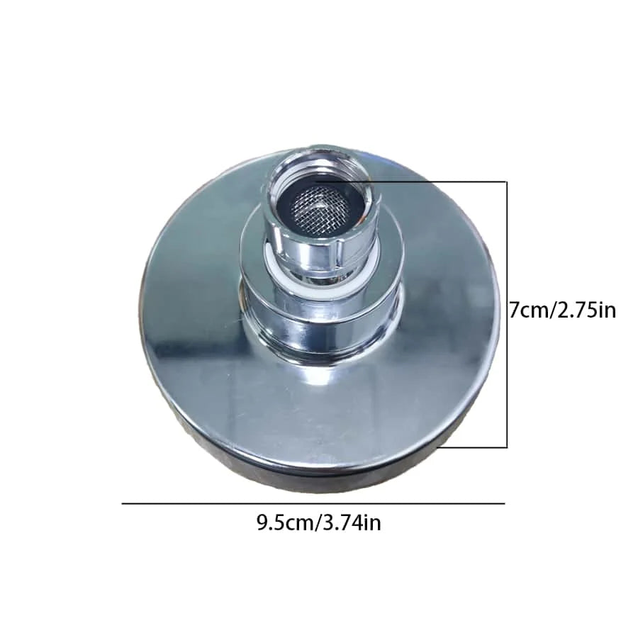 High Pressure Shower Head With Strong Spray Universal Fit