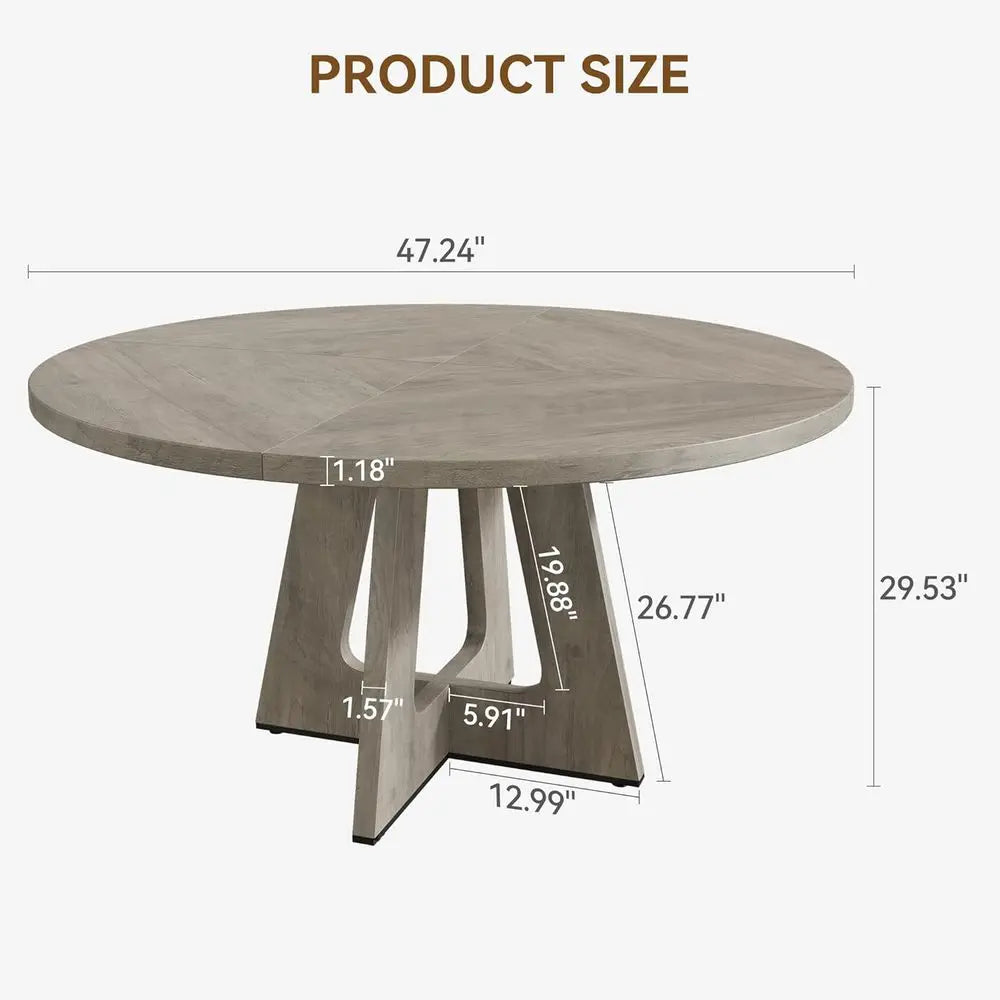 Wooden Top Dining Table Set For Home Living Room Modern