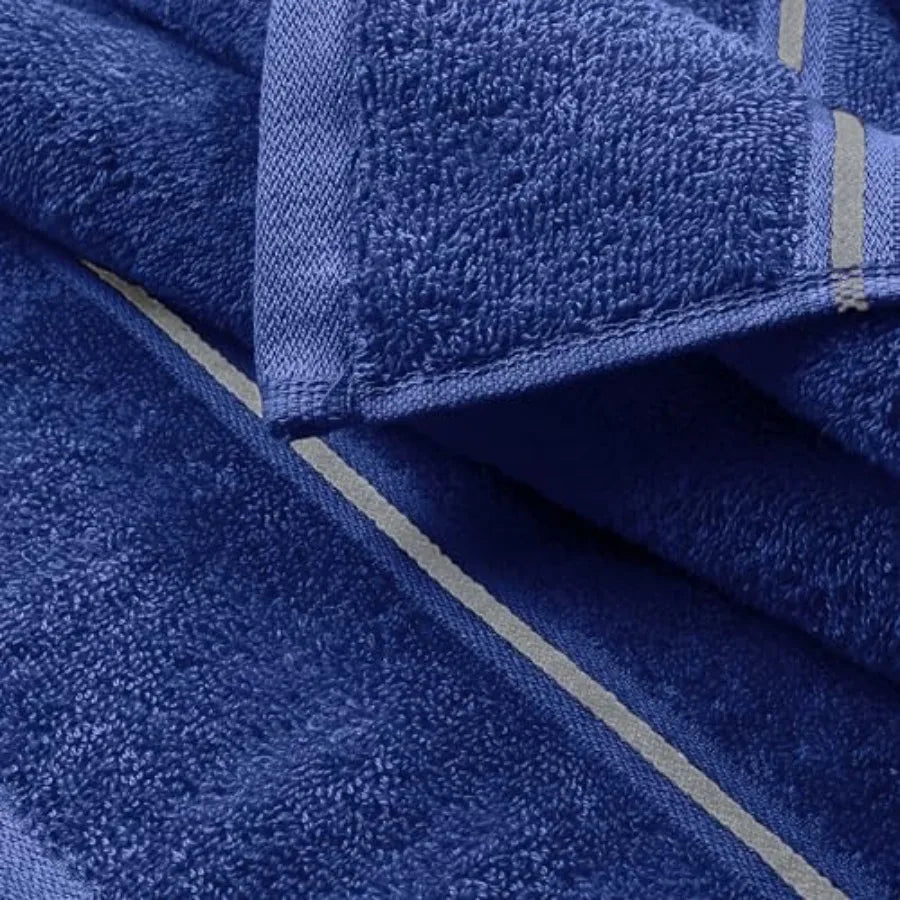 Ultra Soft Bamboo Towel Set Six-Piece Bath Hand Washcloths