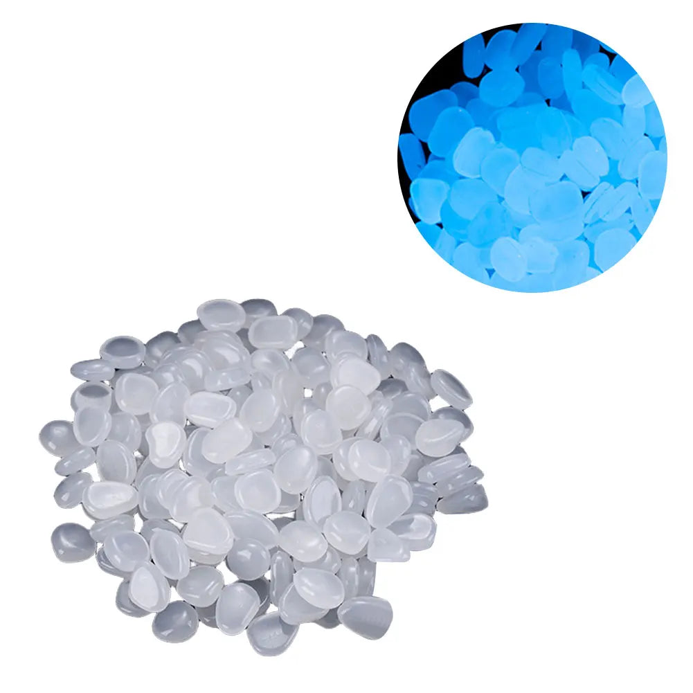 APWIKOGER Glow In The Dark Garden Pebbles For Walkways