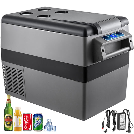 SucceBuy Portable Car Refrigerator Freezer Cooler Compressor 110-240V Camping