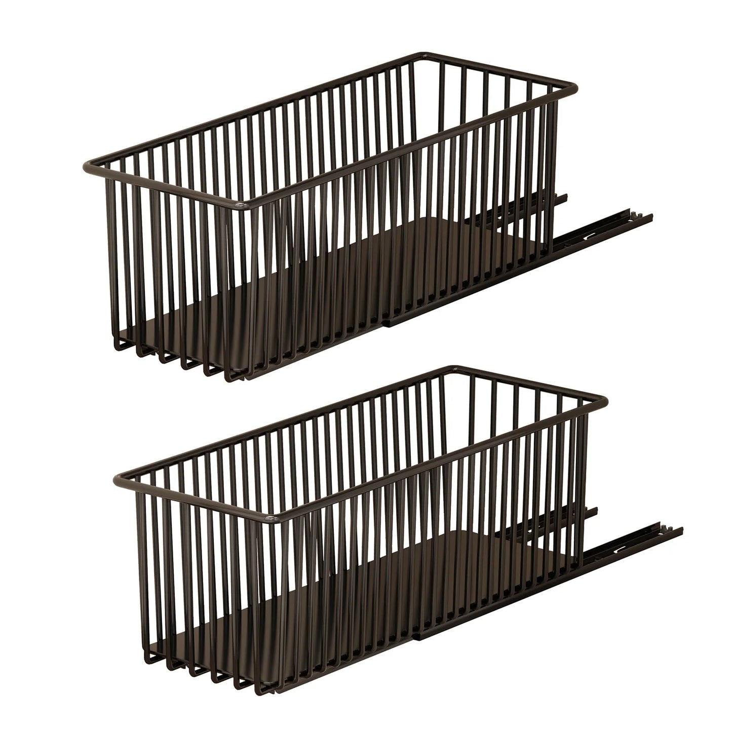 TWISTER.CK Pull Out Cabinet Organizer 2 Pack Slide Out Drawers