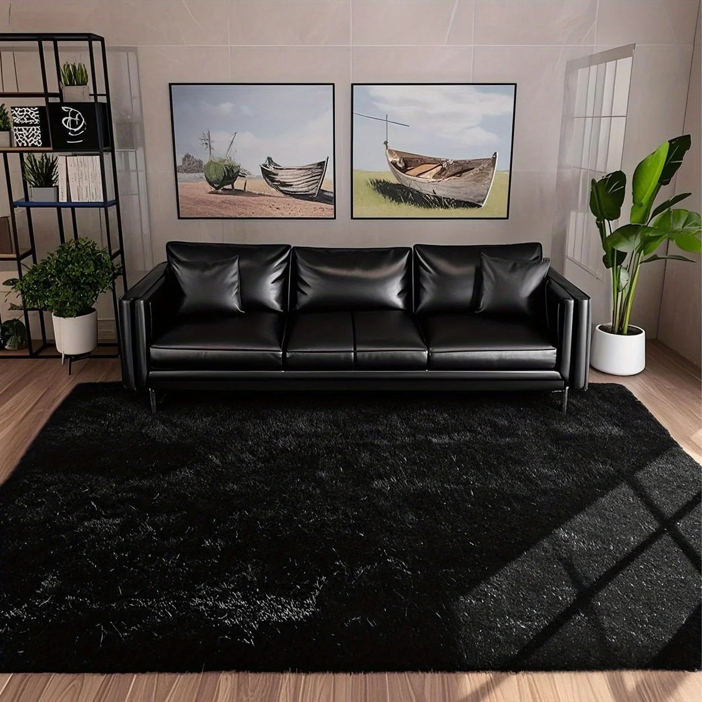 Aubusson Inspired Large Plush Area Rug Ultra Soft Bedroom Decor