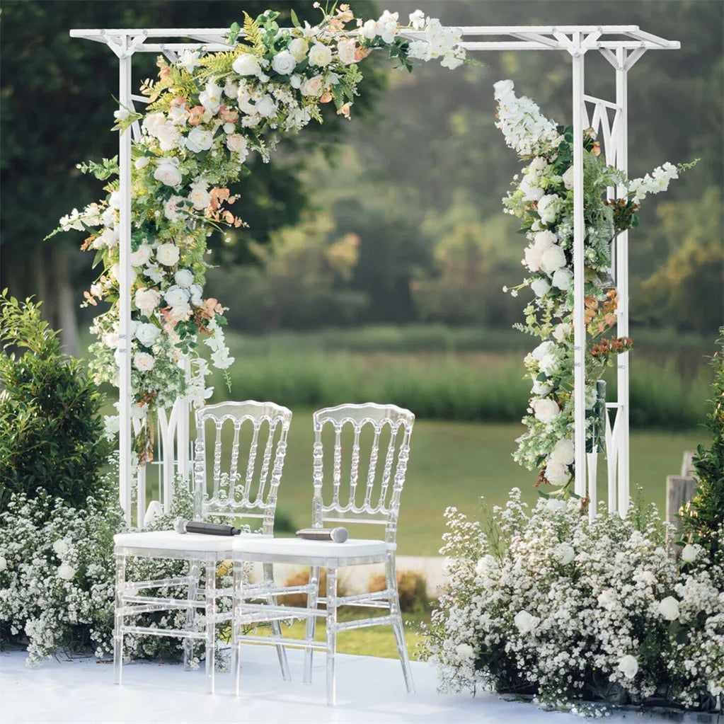 Stereoscopic Garden Arch Arbor Metal Wedding Arch Decor