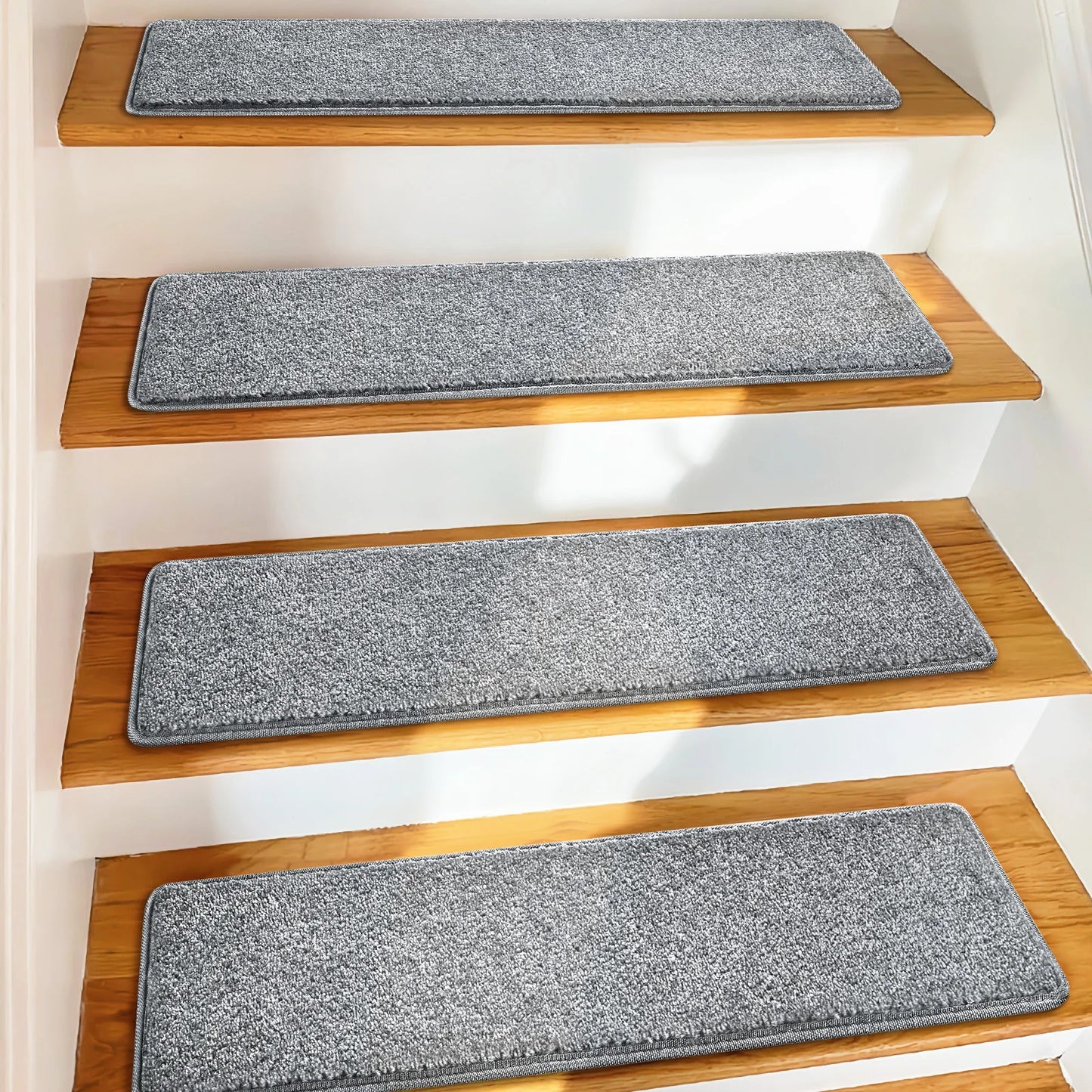 Carpet Stair Treads Non Slip Indoor Protectors Washable Reusable