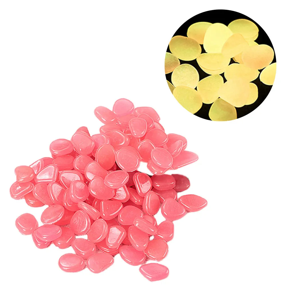 APWIKOGER Glow In The Dark Garden Pebbles For Walkways