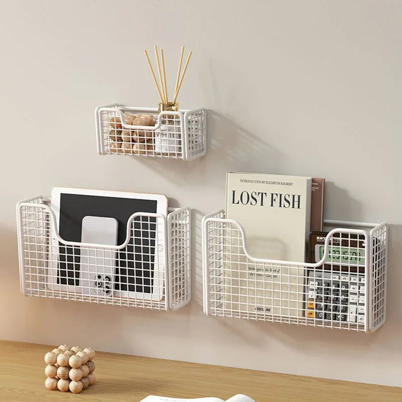 Punch-Free Kitchen Cabinet Door Rack Wall Mount Organizer