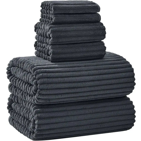 Bath Towel Set Microfiber Quick Dry Soft Absorbent