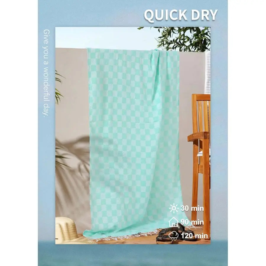 Turkish Beach Towel Set Pack Quick Dry Bath Towels Multipack