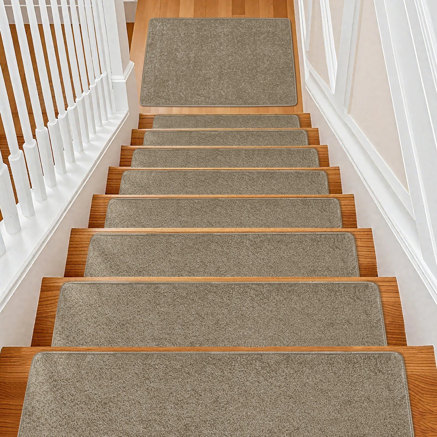 Carpet Stair Treads Non Slip Indoor Protectors Washable Reusable