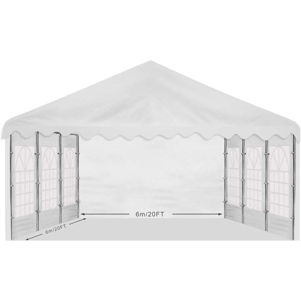 Heavy Duty Party Tent Canopy Shelter for Weddings and Events