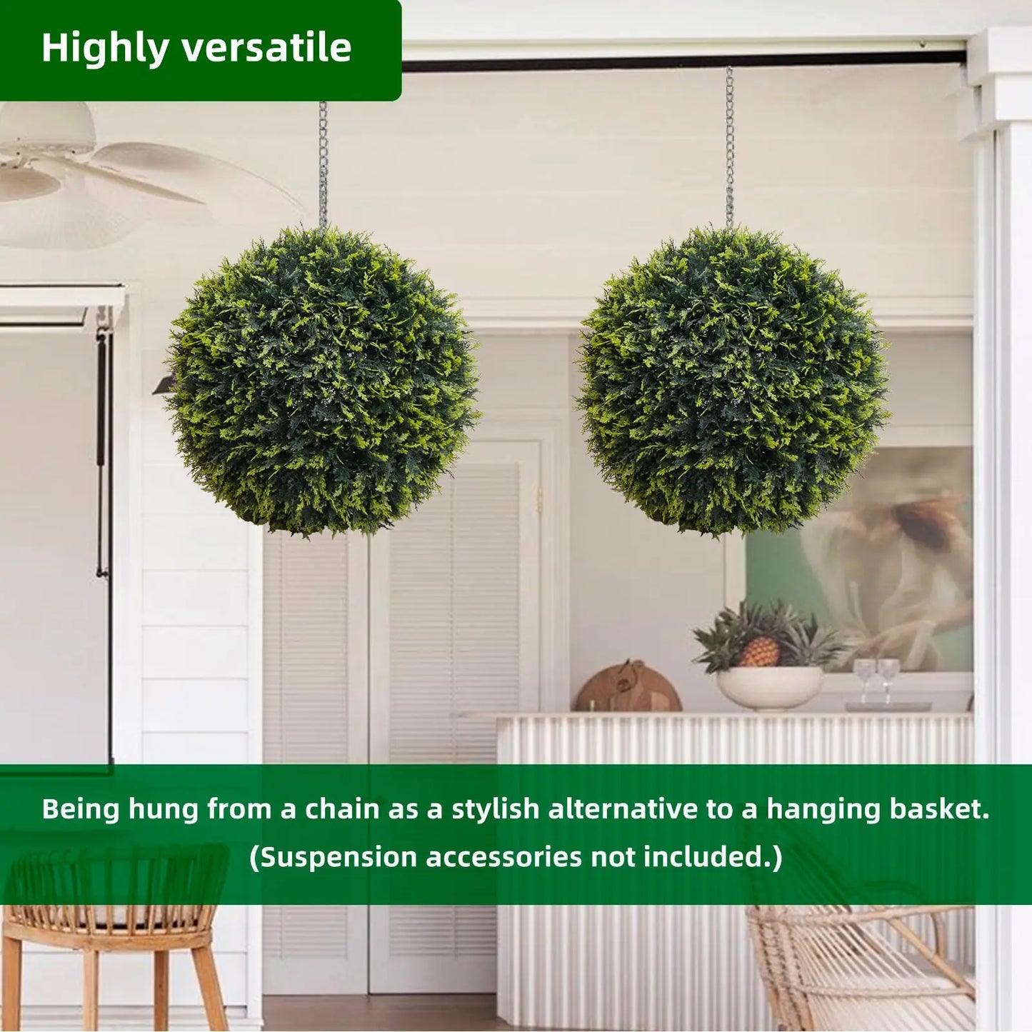 Studyset Outdoor Topiary Balls Set For Weddings And Home Decor