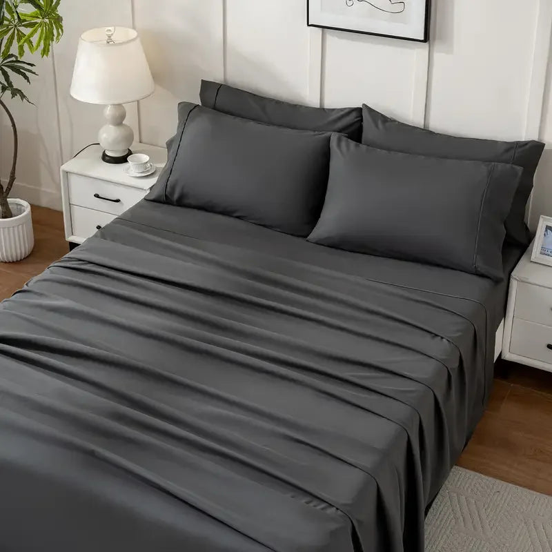 Bamboo Cooling Sheet Set For Children, Breathable And Comfortable