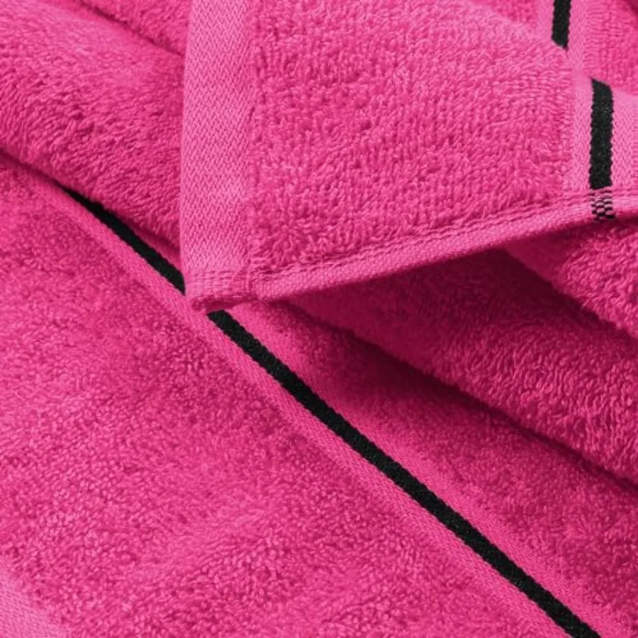 Ultra Soft Bamboo Towel Set Six-Piece Bath Hand Washcloths