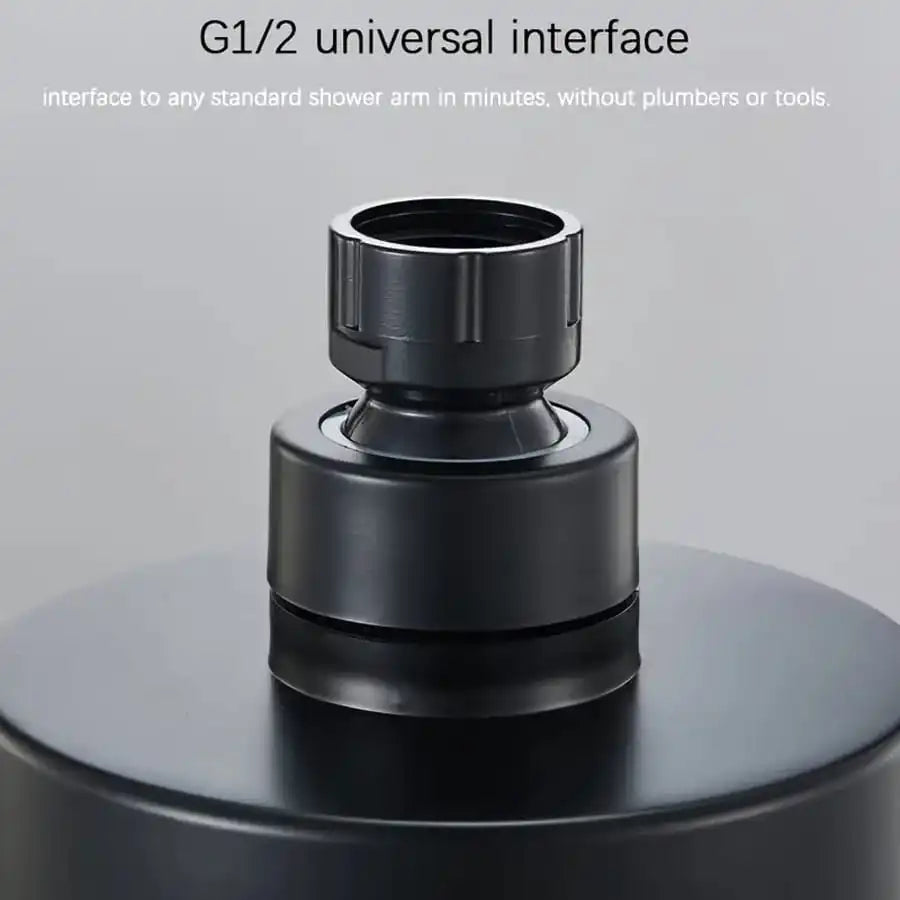 High Pressure Shower Head With Strong Spray Universal Fit