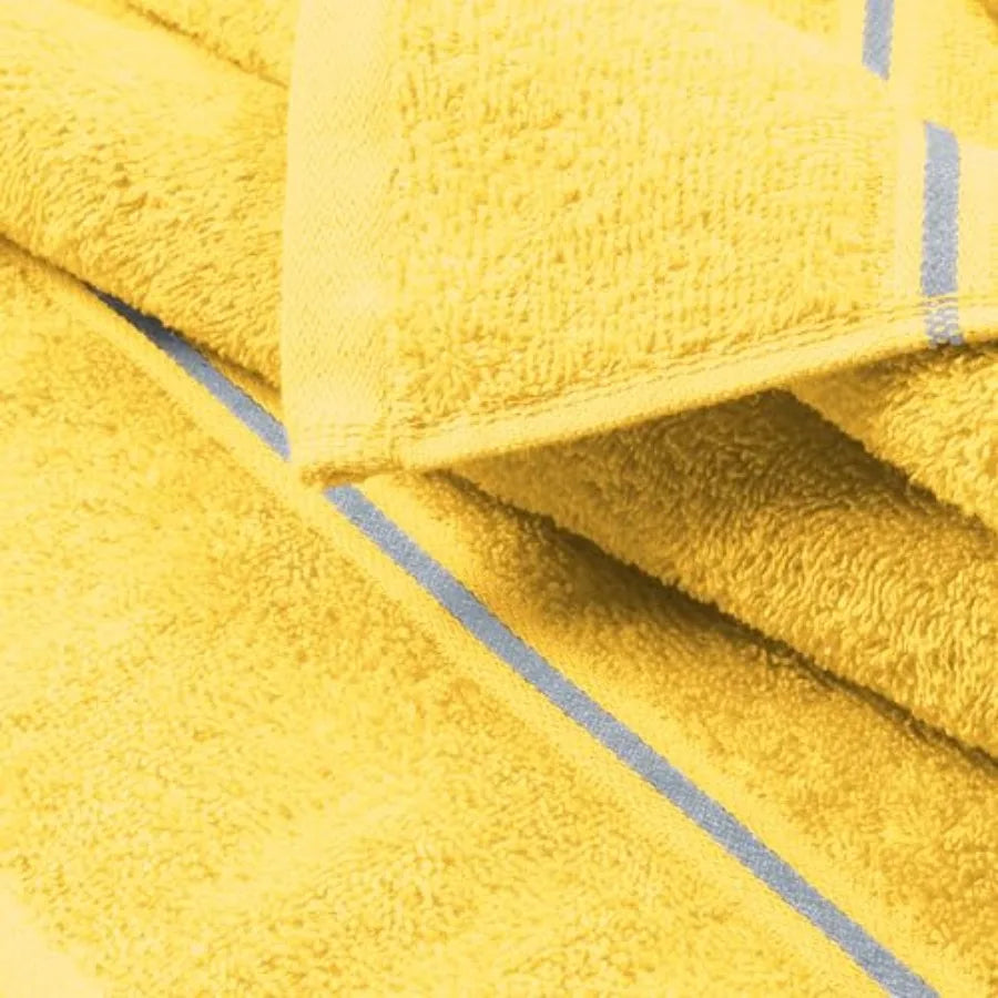 Ultra Soft Bamboo Towel Set Six-Piece Bath Hand Washcloths