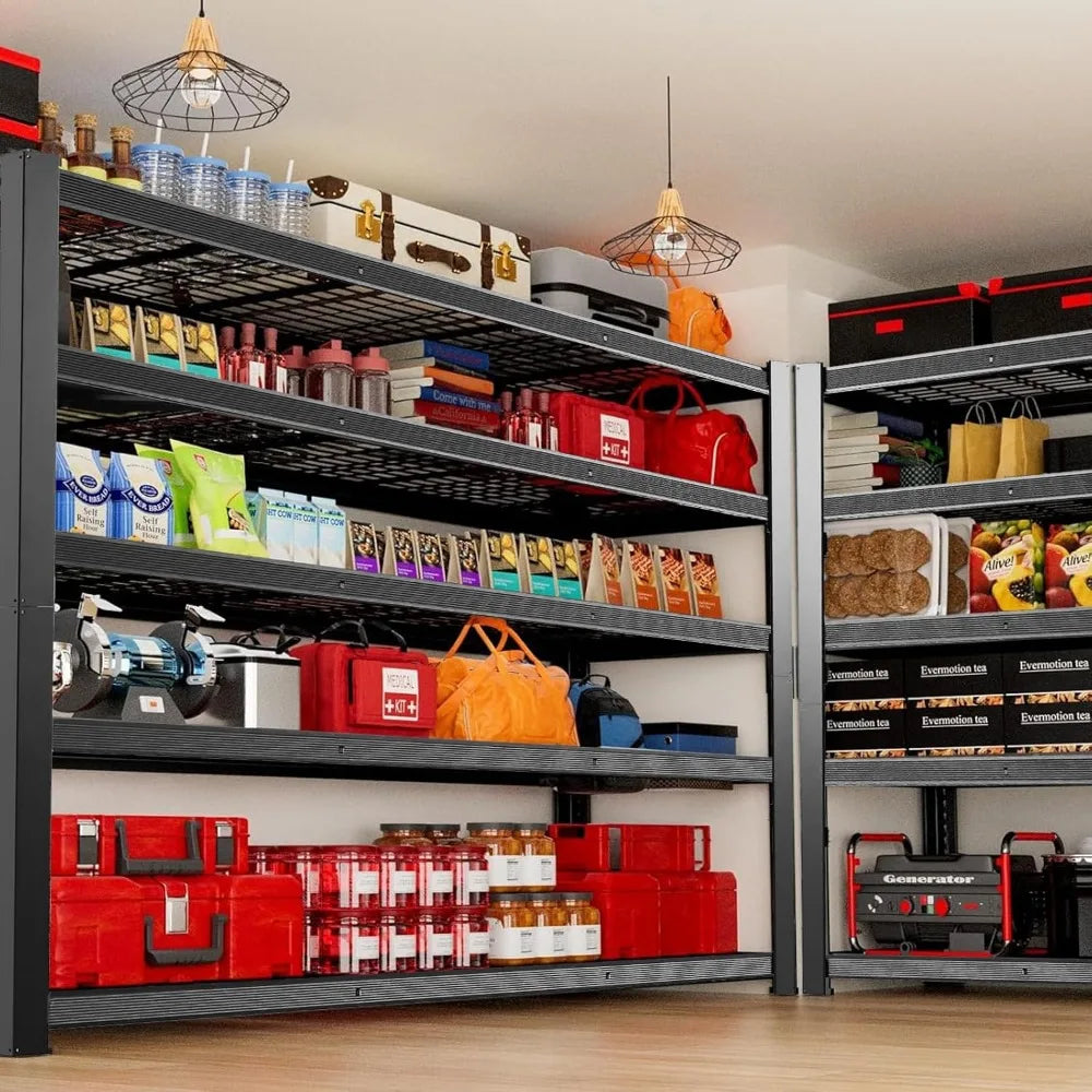 Heavy Duty Metal Shelving Unit 5 Tier Adjustable Storage Rack