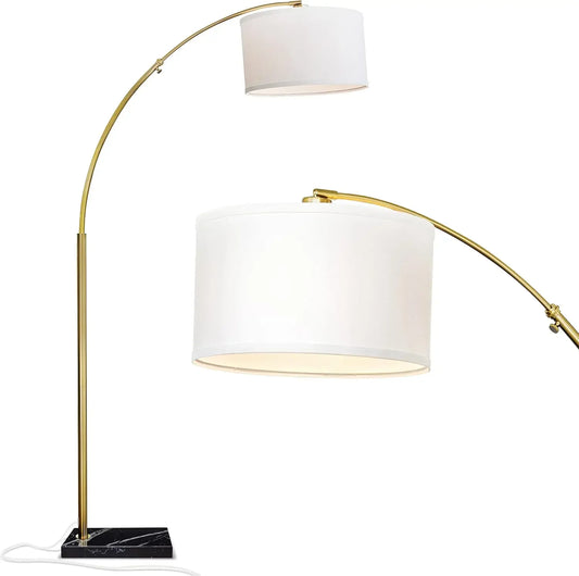 Brightech Logan Arc Floor Lamp For Living Rooms And Bedrooms