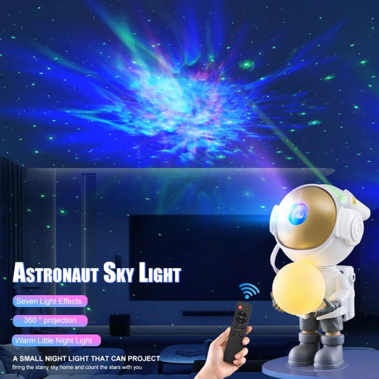 Starry Sky Astronaut Projection LED Galaxy Projector Night Light