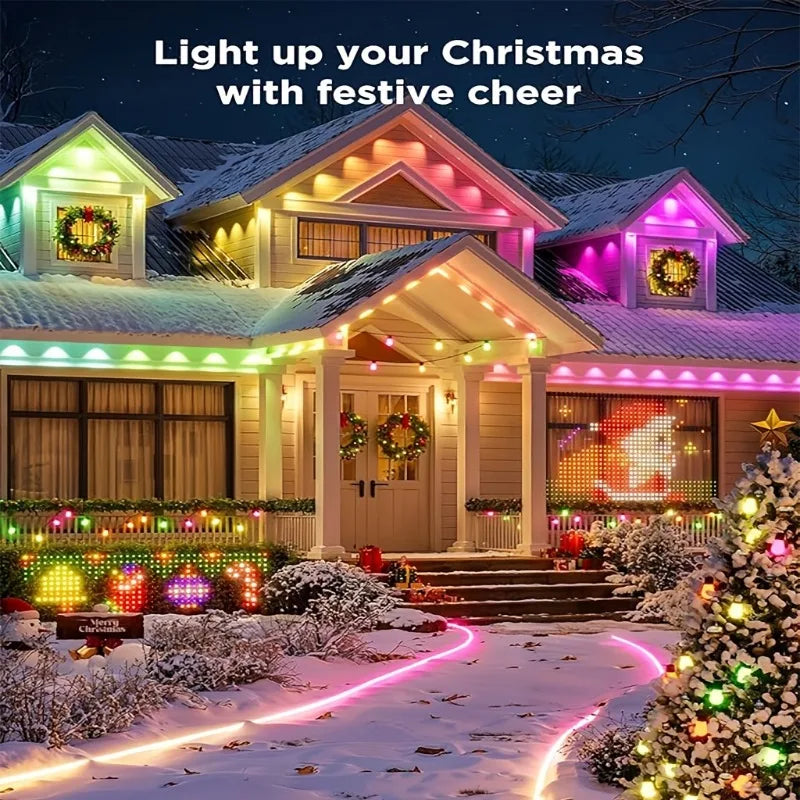 MIMIRGB Smart RGBIC Outdoor Lights With 75 Scene Modes