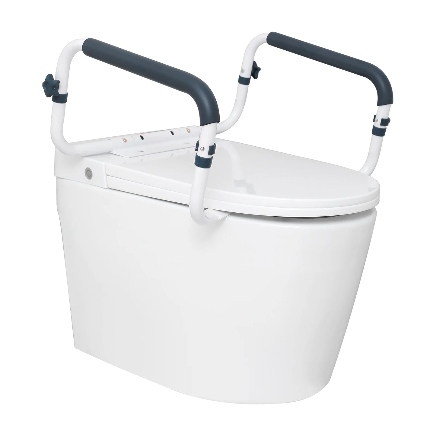 SucceBuy Toilet Safety Rail 300 Lbs Capacity Fits Most Toilets