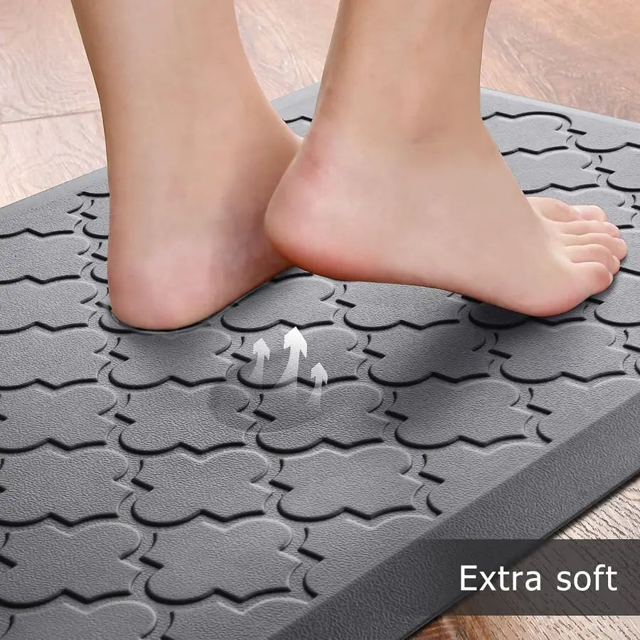 Cushioned Anti Fatigue Floor Mat Set Waterproof Non Skid Kitchen