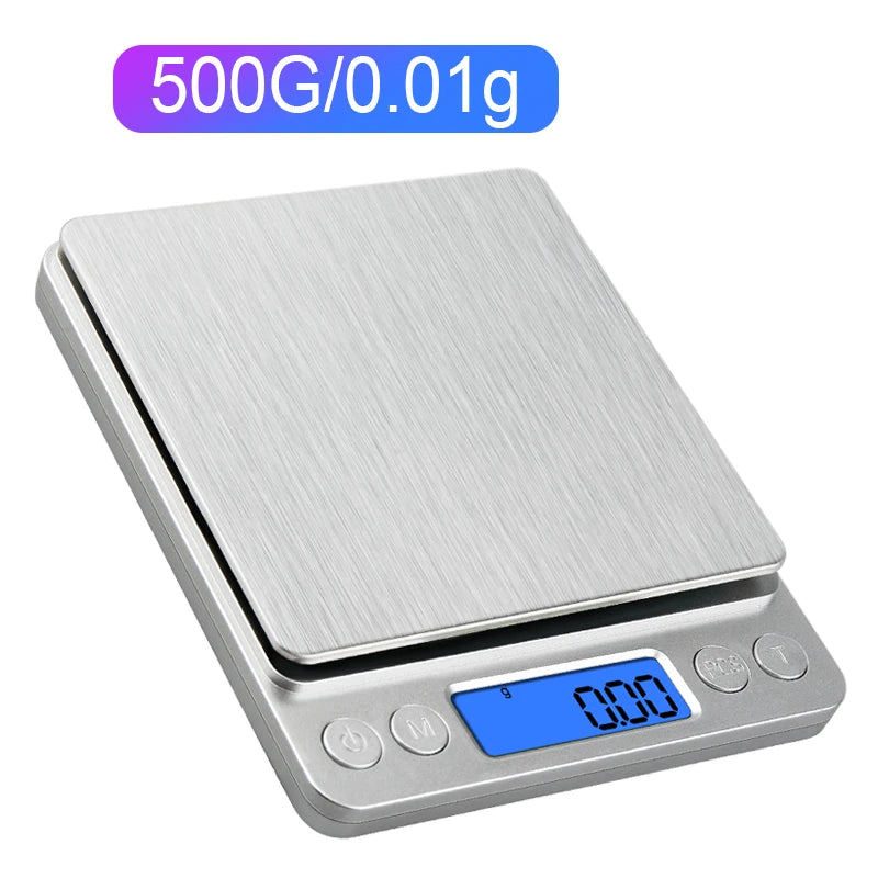 Digital Jewelry Scale 3kg 0.1g Portable Kitchen Scale