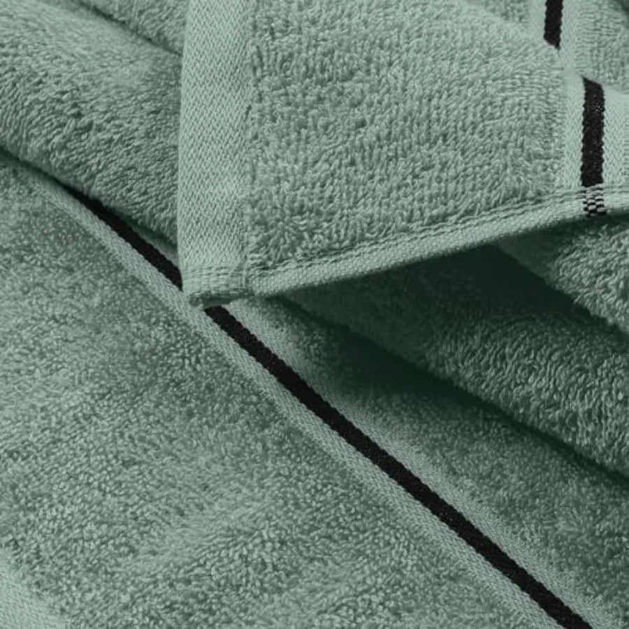 Ultra Soft Bamboo Towel Set Six-Piece Bath Hand Washcloths