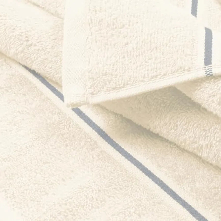 Ultra Soft Bamboo Towel Set Six-Piece Bath Hand Washcloths