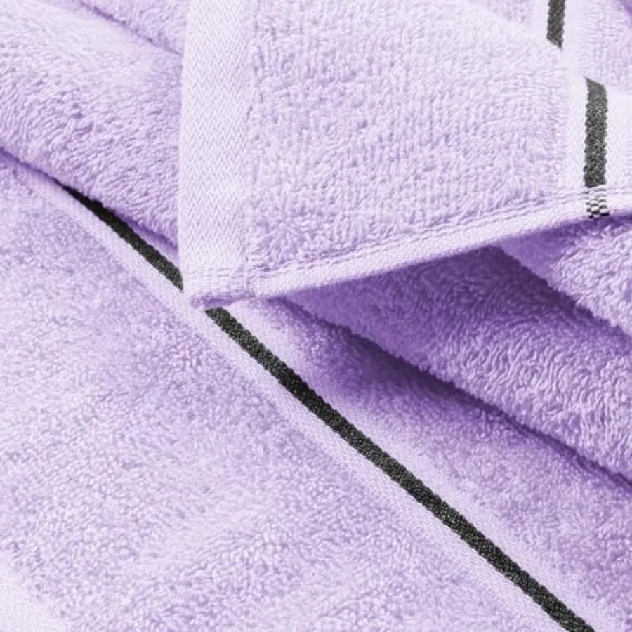 Ultra Soft Bamboo Towel Set Six-Piece Bath Hand Washcloths