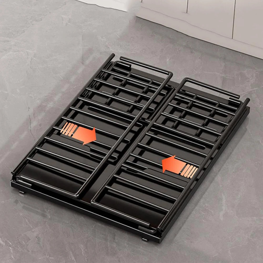 TWISTER.CK Pull Out Cabinet Organizer With Foldable Steel Drawers