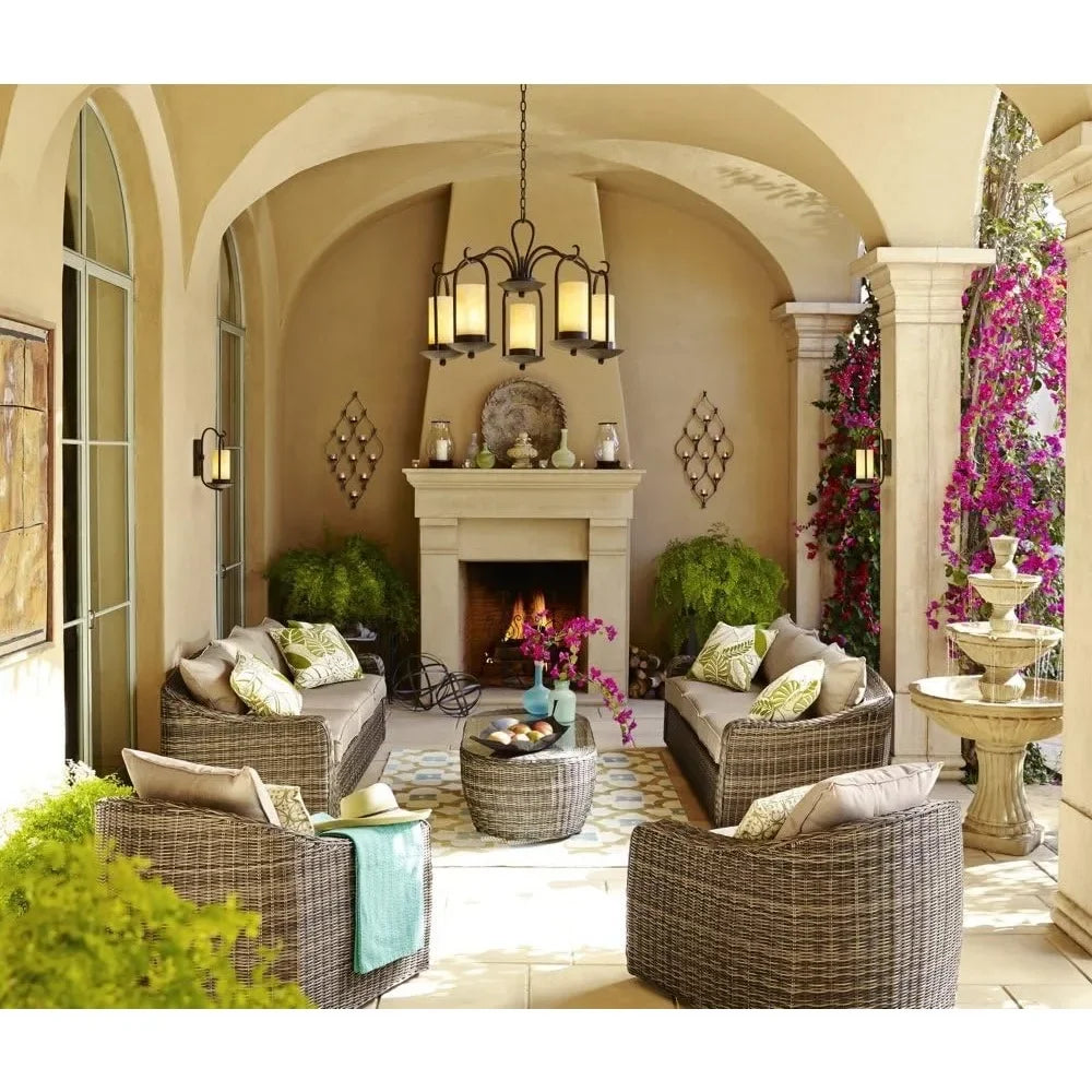 Rustic Outdoor Three Tier Floor Fountain For Garden And Lawn