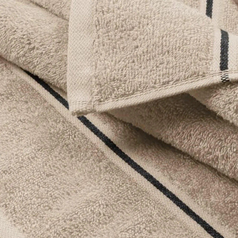Bamboo Towel Set 6-Piece Bath Hand Washcloths For Home Use