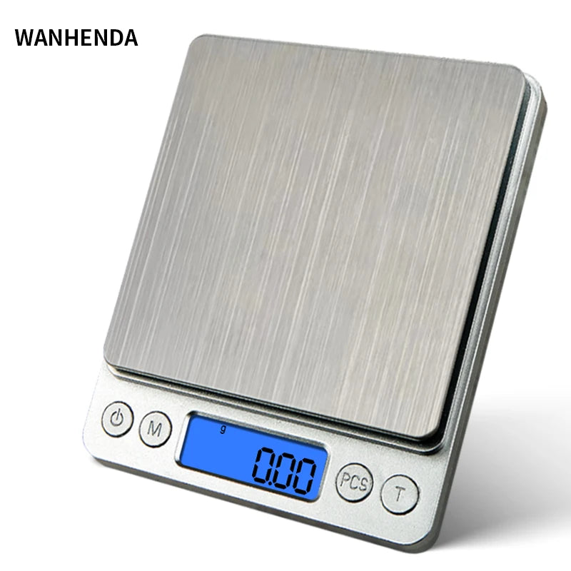 Digital Jewelry Scale 3kg 0.1g Portable Kitchen Scale