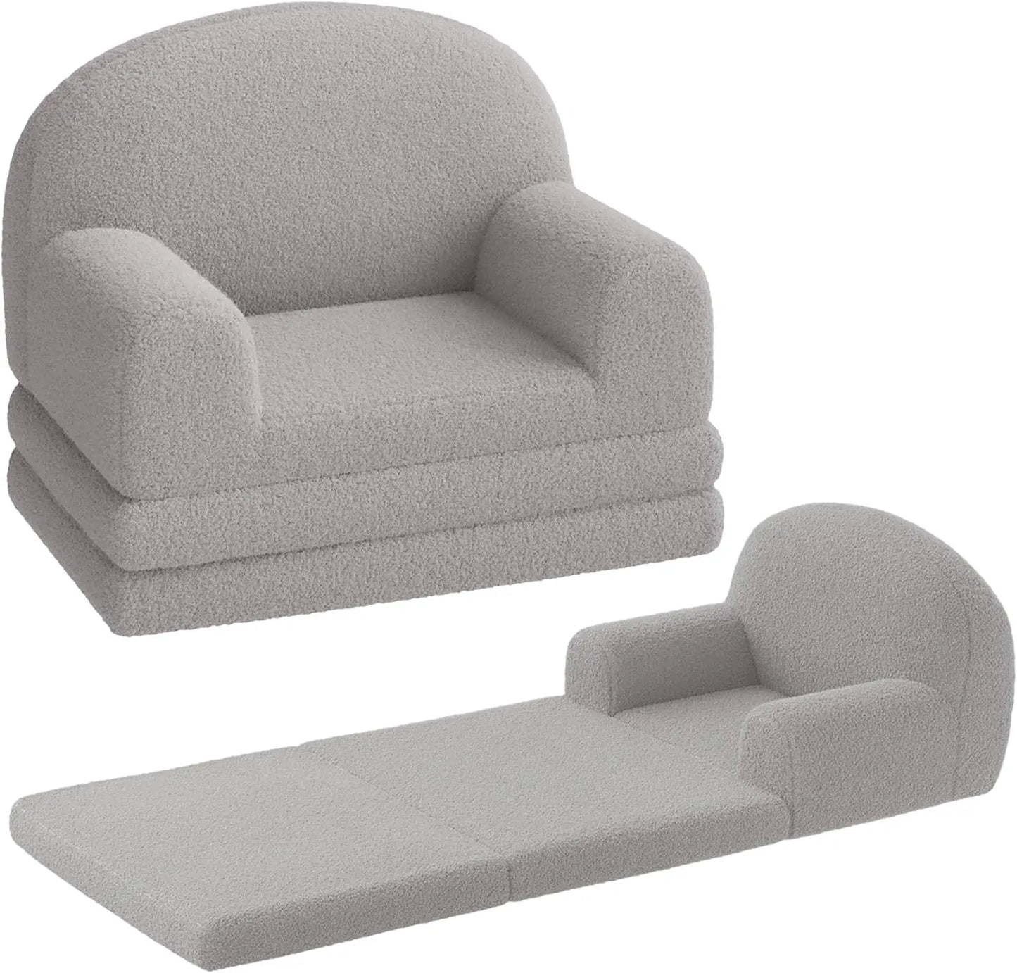 Studyset 2 In 1 Kids Sofa Chair Toddler Convertible Couch