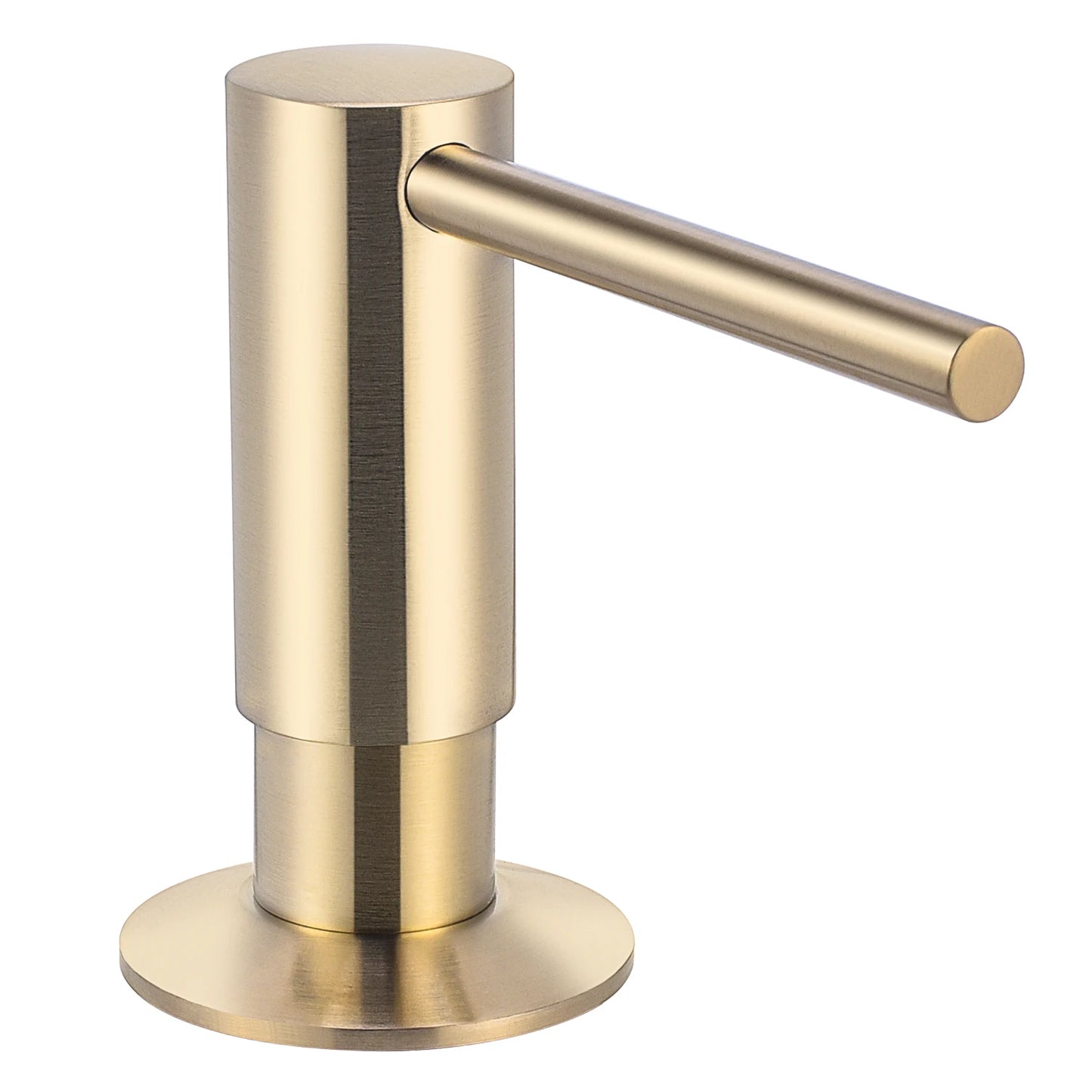 Samodra Black Liquid Soap Dispenser With Brass Pump Head